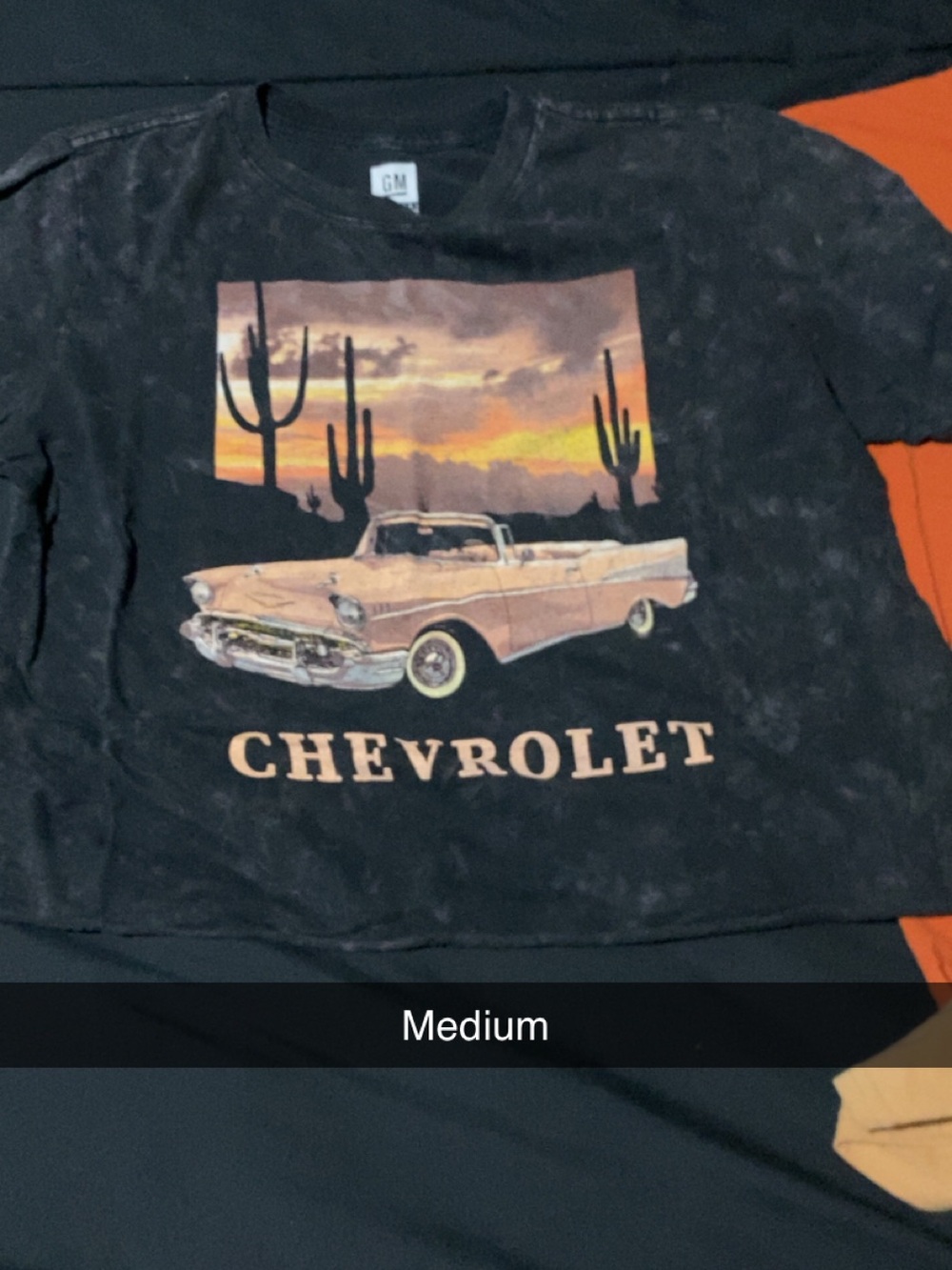 Chevrolet Graphic Tee - Black with Desert Sunset